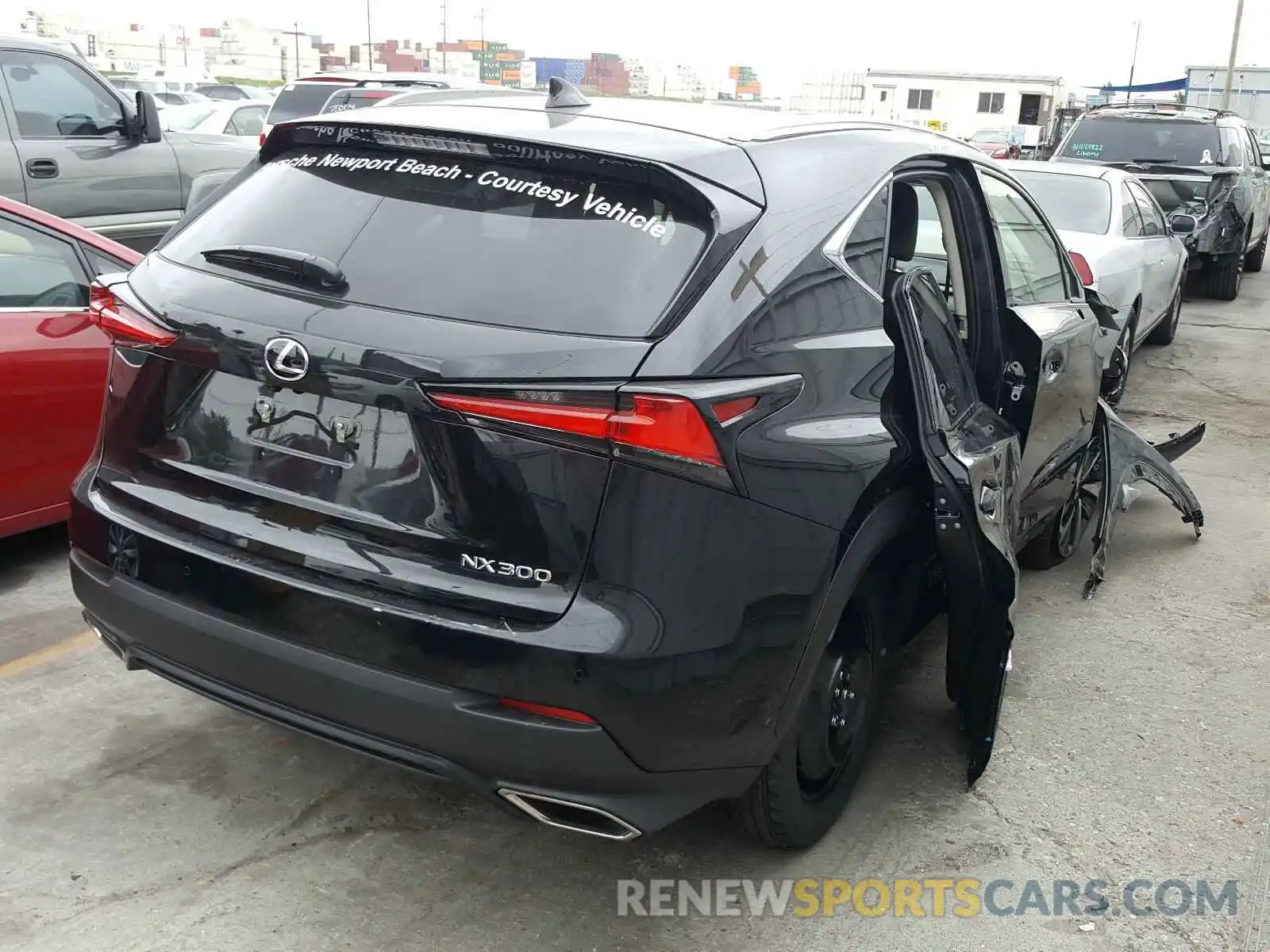 4 Фотография поврежденного автомобиля JTJGARBZ0M2180437 LEXUS NX 2021