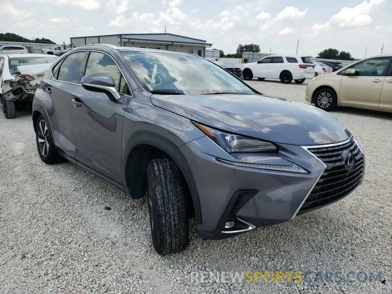 1 Фотография поврежденного автомобиля JTJGARBZ0M2184729 LEXUS NX 2021