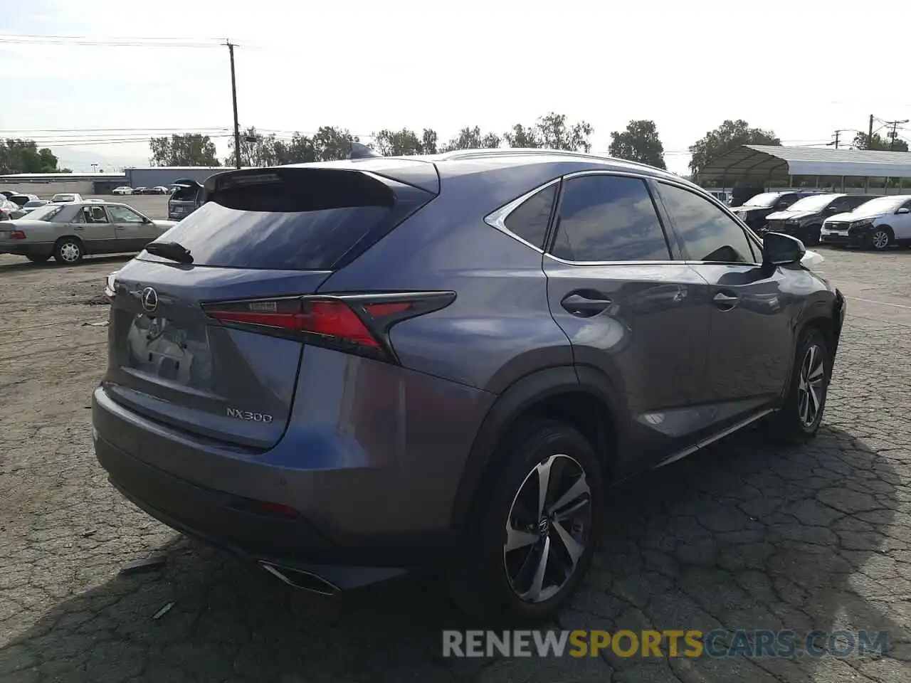 4 Фотография поврежденного автомобиля JTJGARBZ0M2185301 LEXUS NX 2021