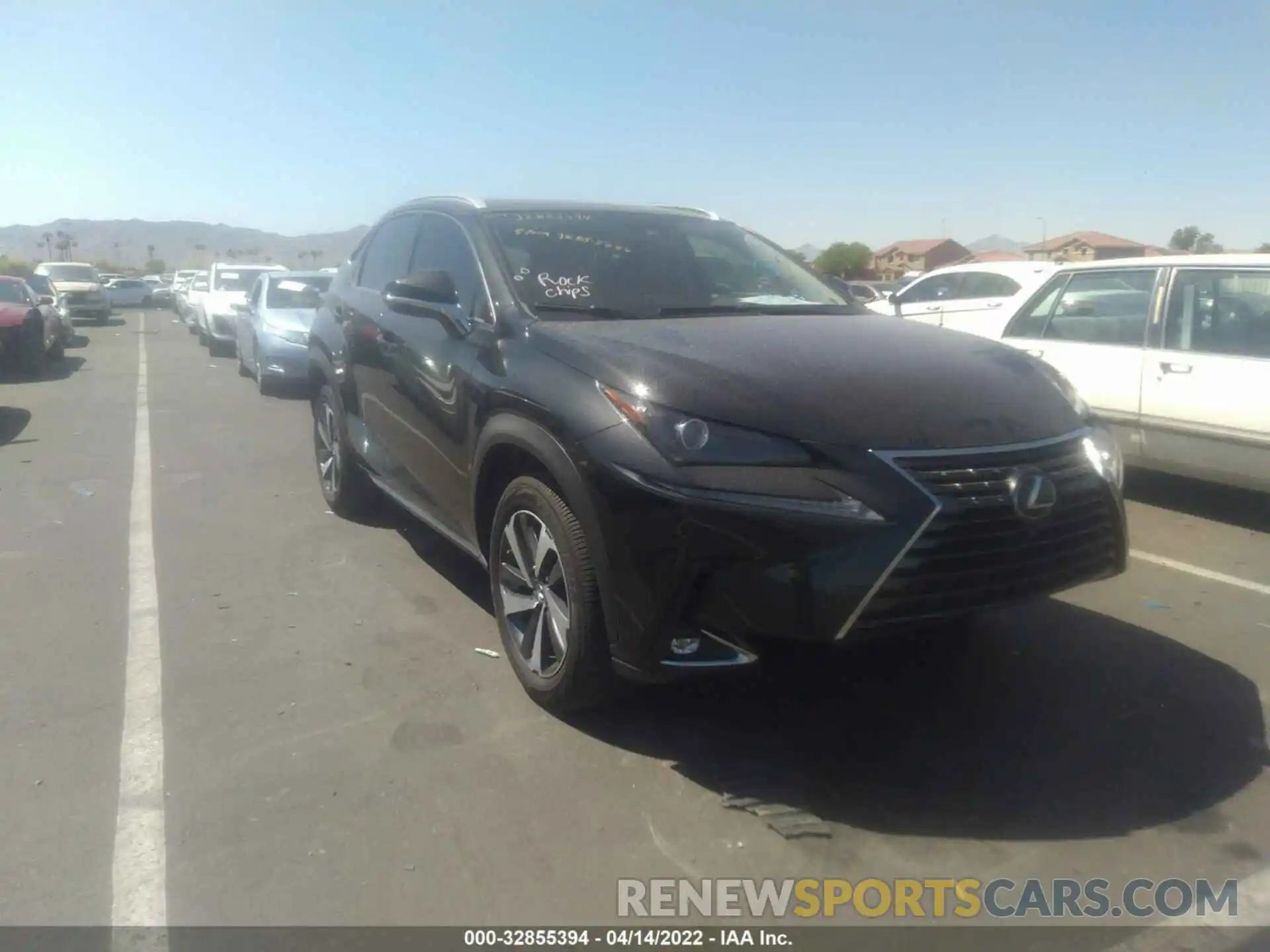 1 Photograph of a damaged car JTJGARBZ0M2191793 LEXUS NX 2021