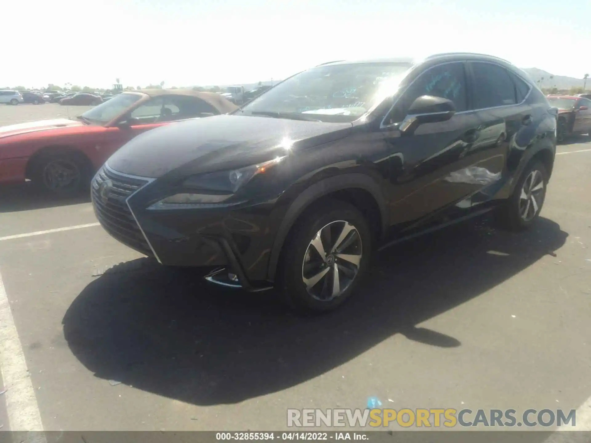 2 Фотография поврежденного автомобиля JTJGARBZ0M2191793 LEXUS NX 2021