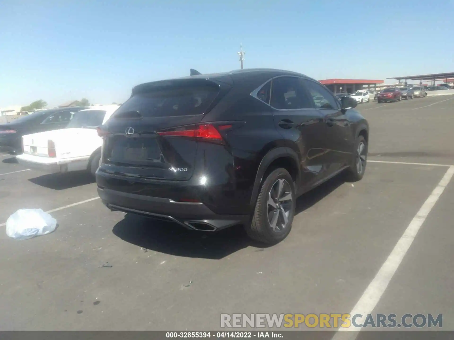 4 Фотография поврежденного автомобиля JTJGARBZ0M2191793 LEXUS NX 2021