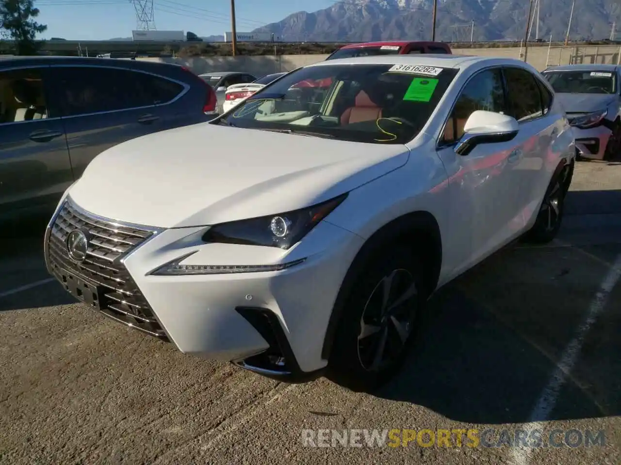 2 Photograph of a damaged car JTJGARBZ0M5025918 LEXUS NX 2021