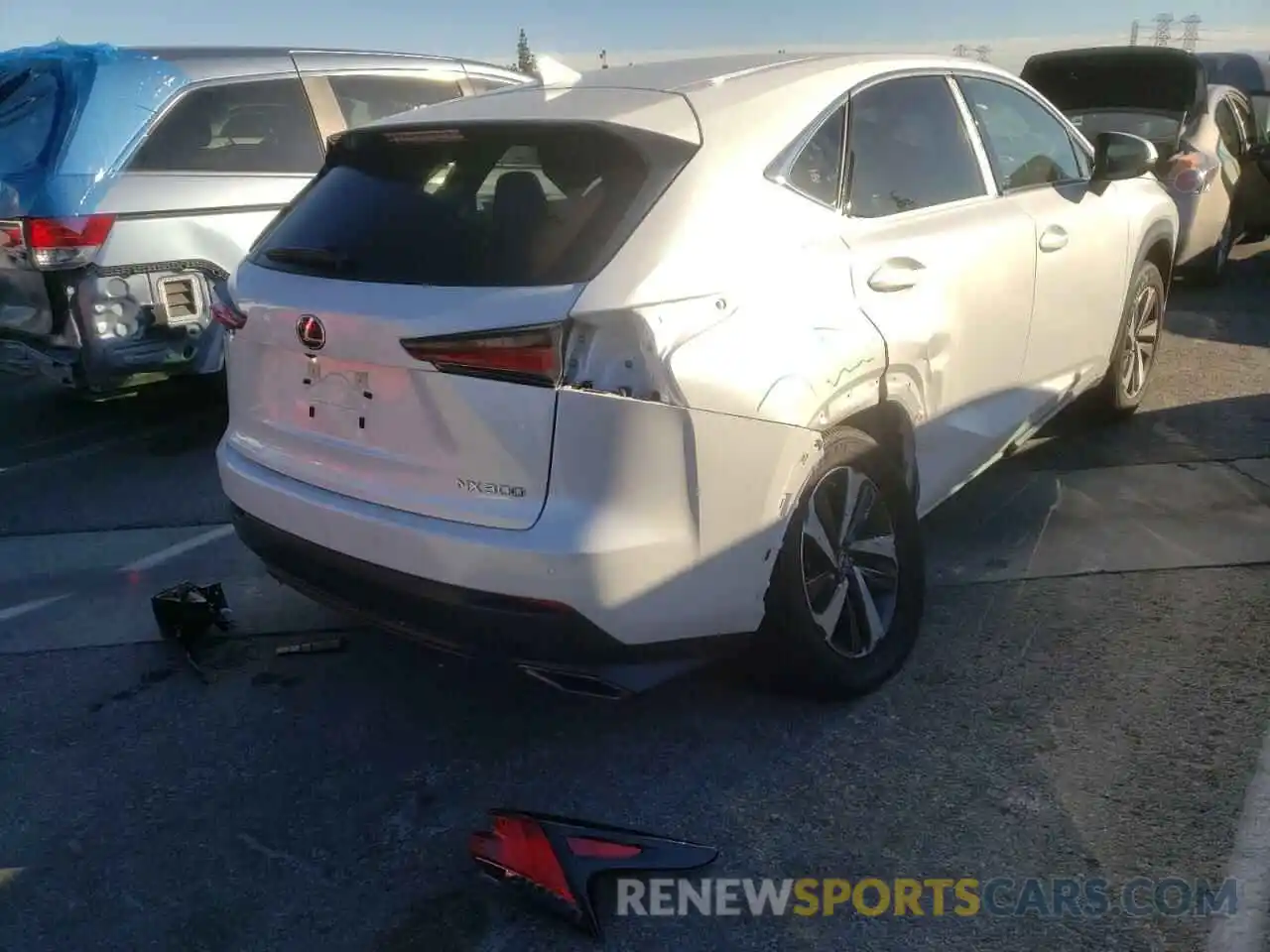 4 Photograph of a damaged car JTJGARBZ0M5025918 LEXUS NX 2021