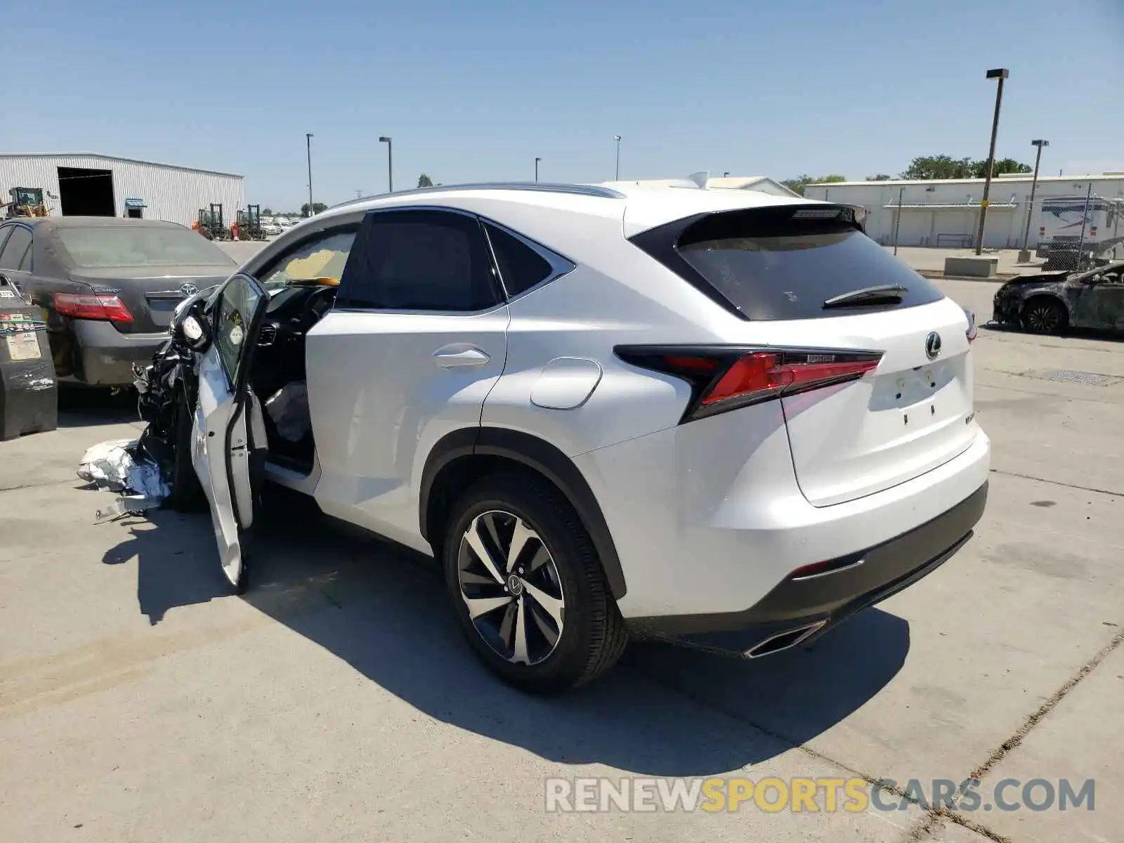 3 Photograph of a damaged car JTJGARBZ0M5026454 LEXUS NX 2021