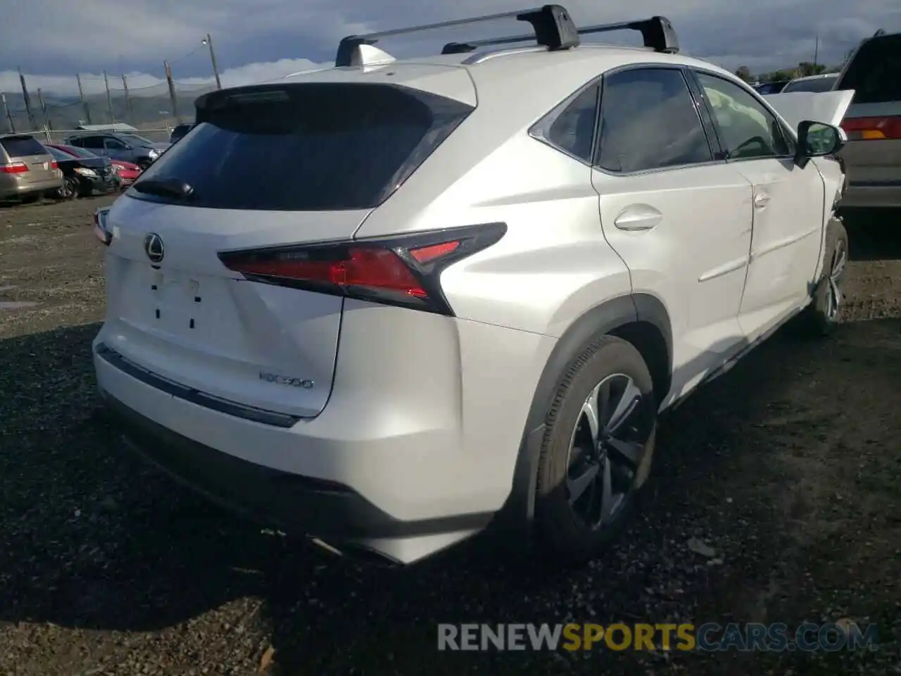 4 Фотография поврежденного автомобиля JTJGARBZ0M5026681 LEXUS NX 2021