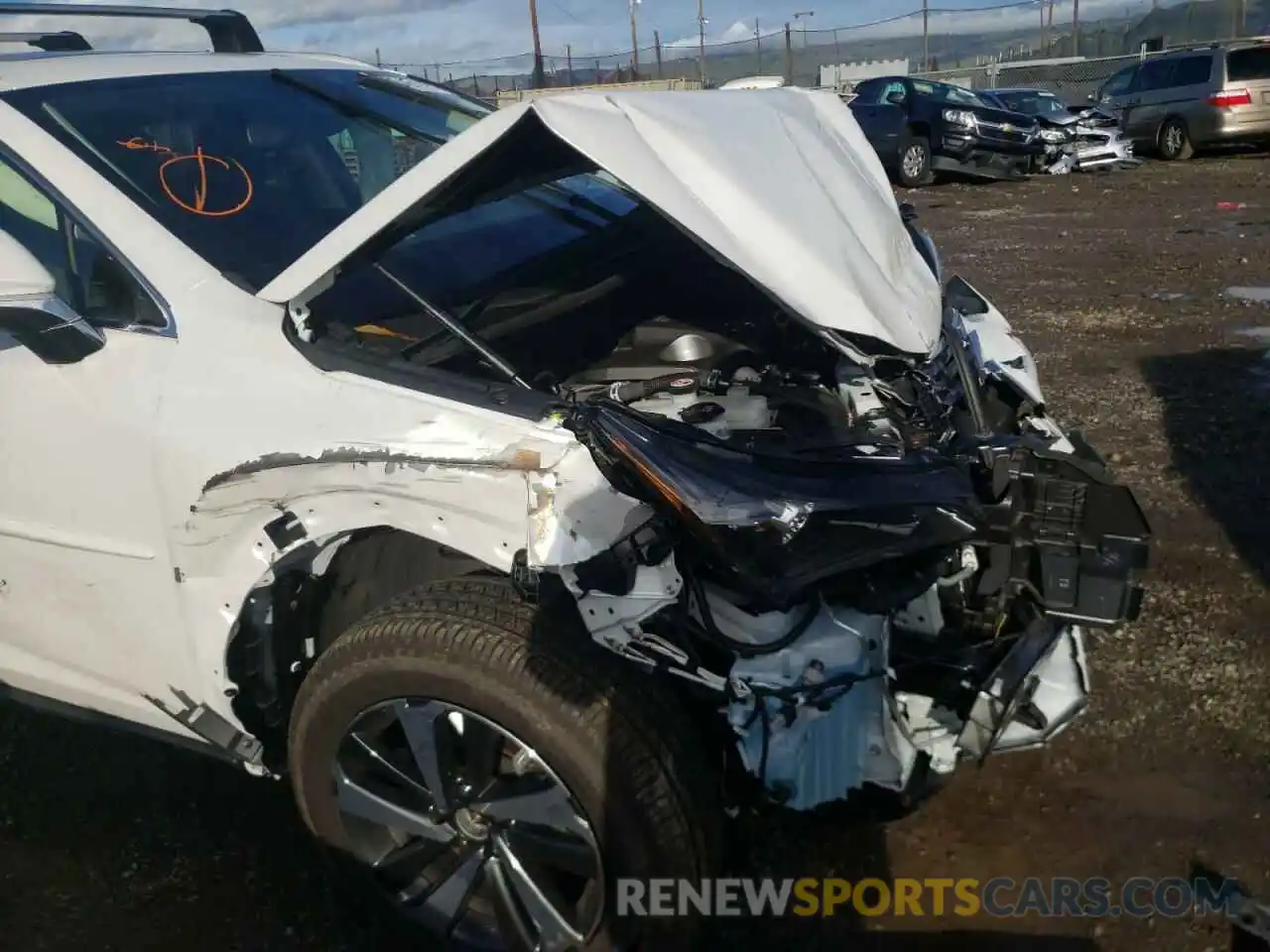 9 Photograph of a damaged car JTJGARBZ0M5026681 LEXUS NX 2021