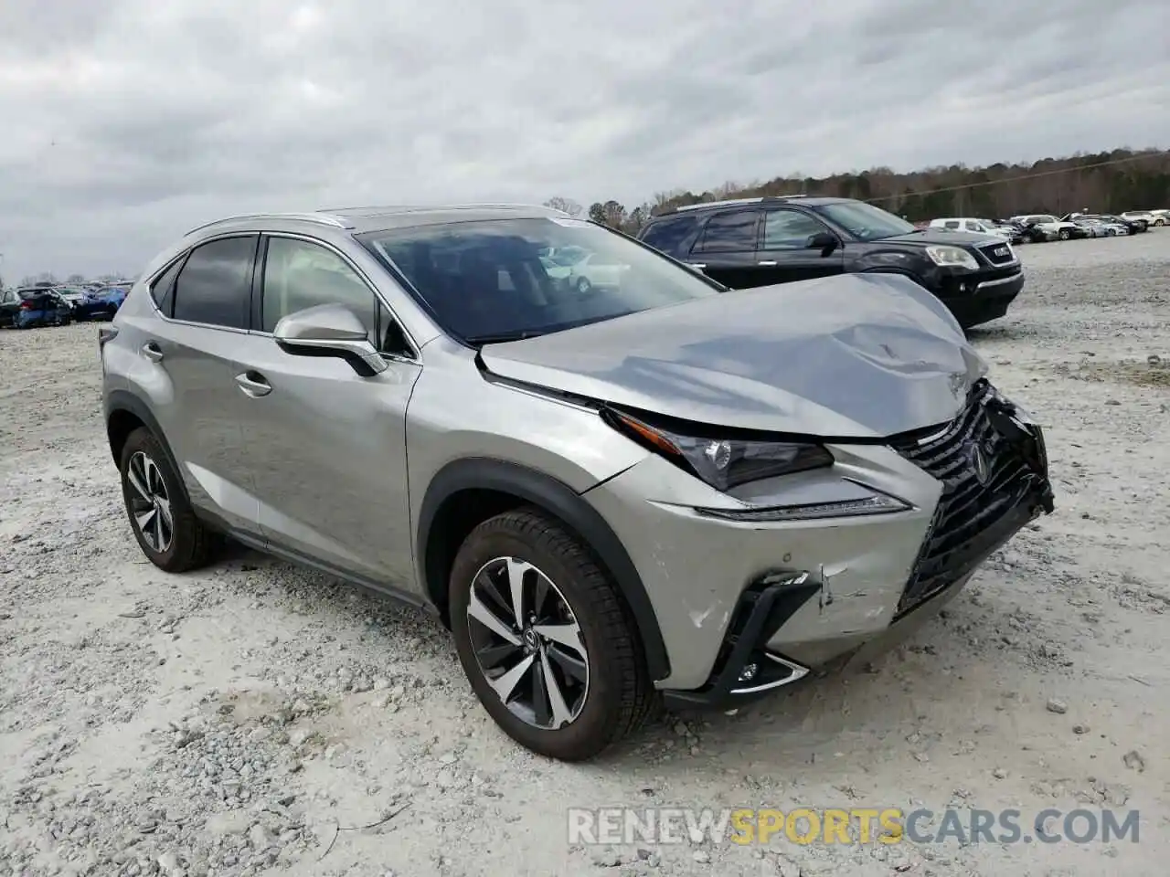 1 Photograph of a damaged car JTJGARBZ0M5033467 LEXUS NX 2021