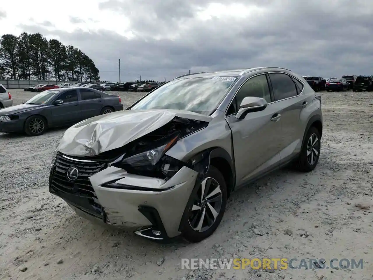 2 Photograph of a damaged car JTJGARBZ0M5033467 LEXUS NX 2021