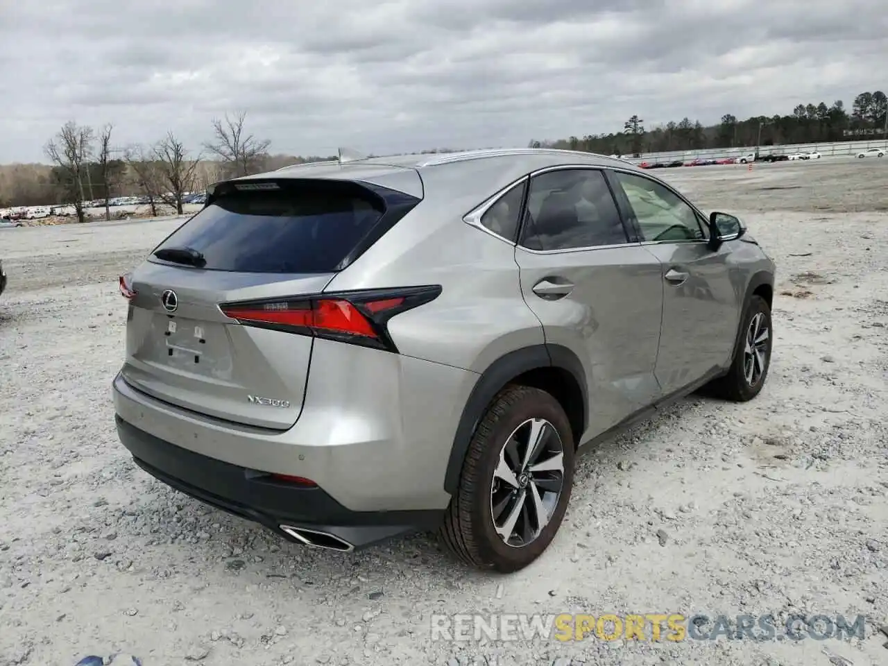 4 Фотография поврежденного автомобиля JTJGARBZ0M5033467 LEXUS NX 2021