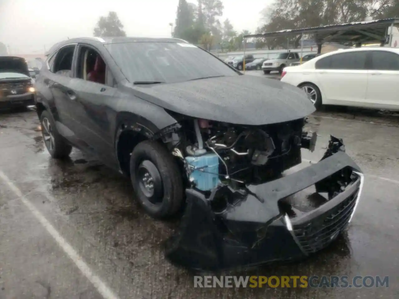 1 Photograph of a damaged car JTJGARBZ1M2179958 LEXUS NX 2021