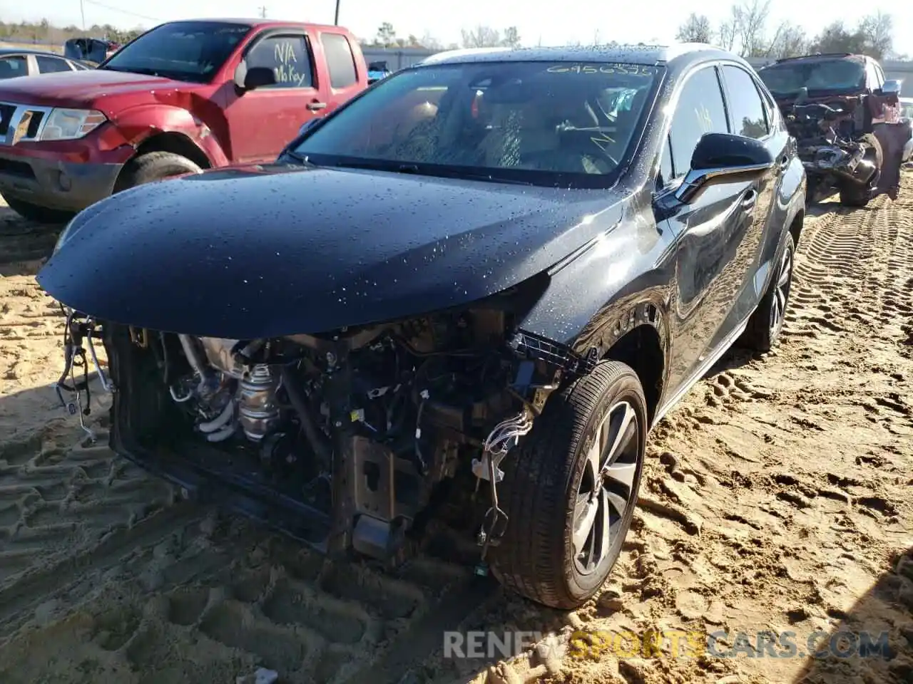 2 Photograph of a damaged car JTJGARBZ1M2181077 LEXUS NX 2021