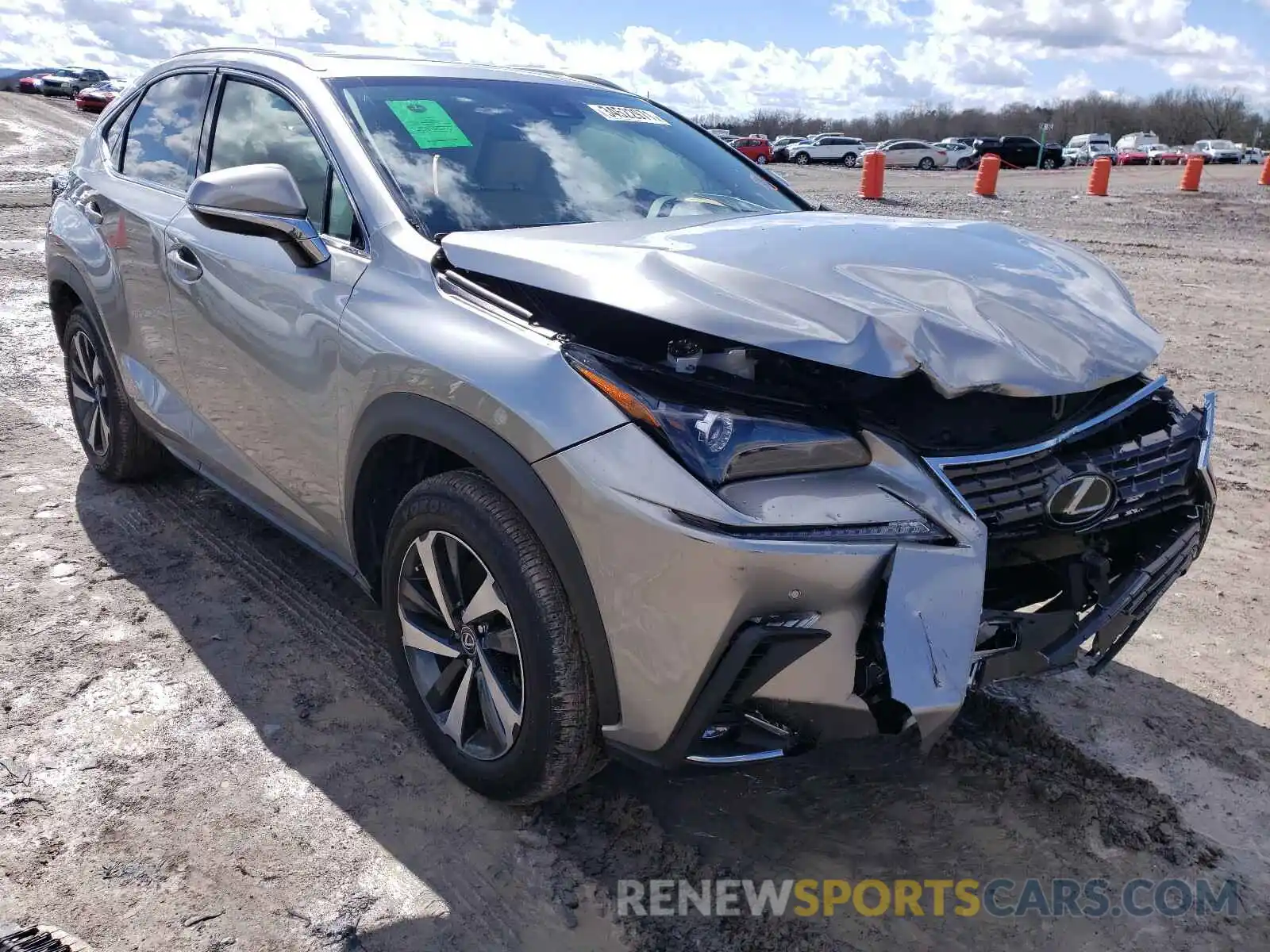 1 Photograph of a damaged car JTJGARBZ1M2182679 LEXUS NX 2021