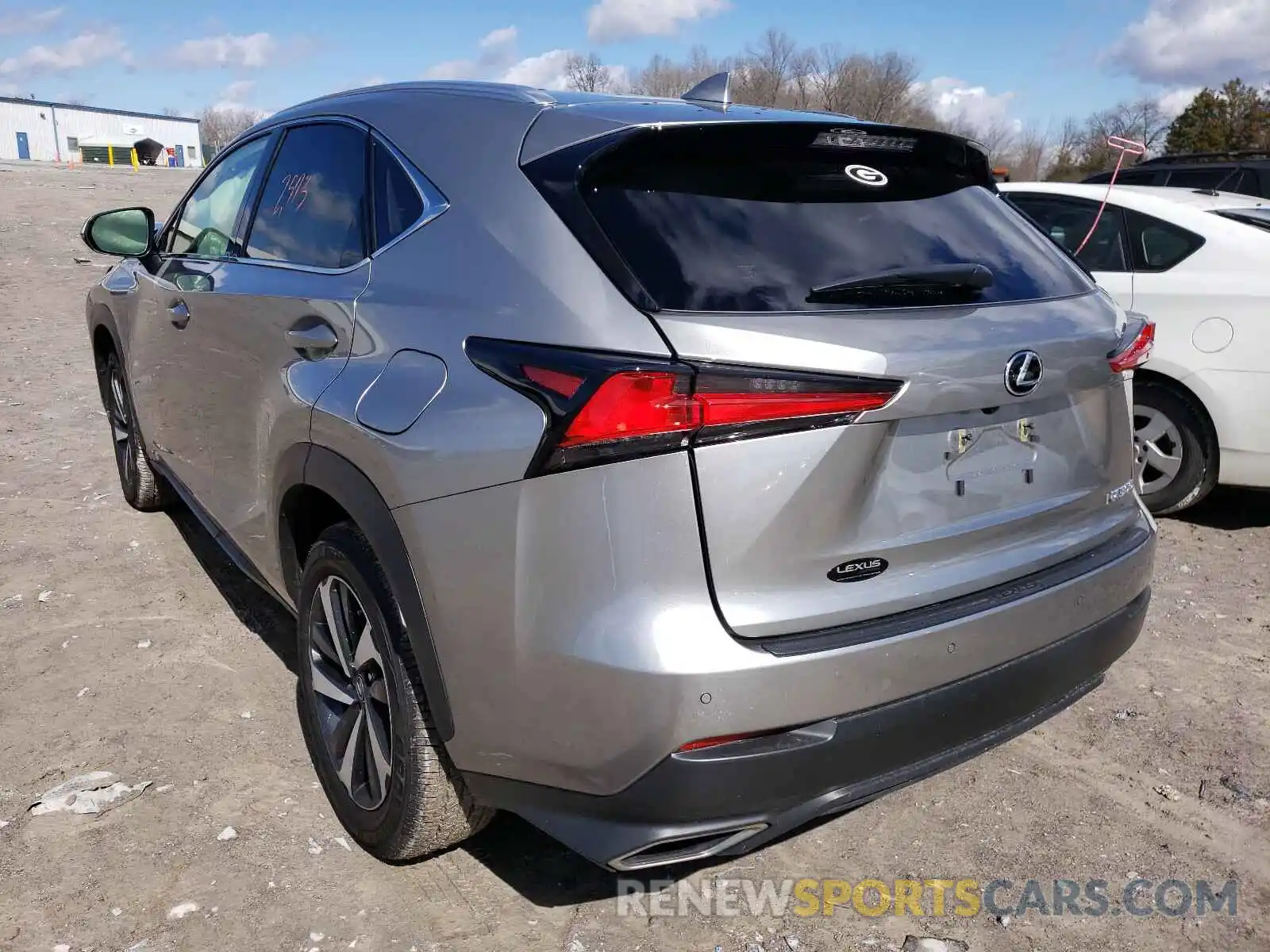 3 Фотография поврежденного автомобиля JTJGARBZ1M2182679 LEXUS NX 2021