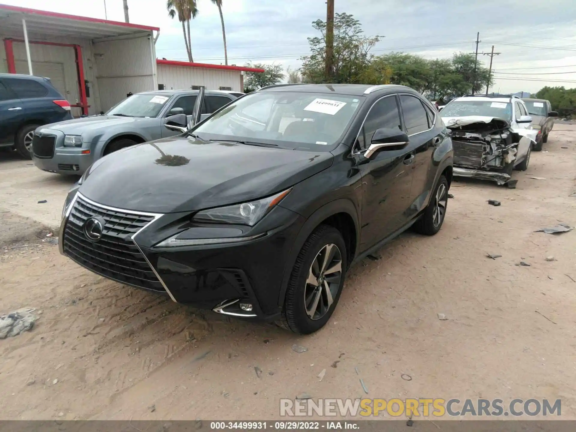 2 Photograph of a damaged car JTJGARBZ1M2191768 LEXUS NX 2021