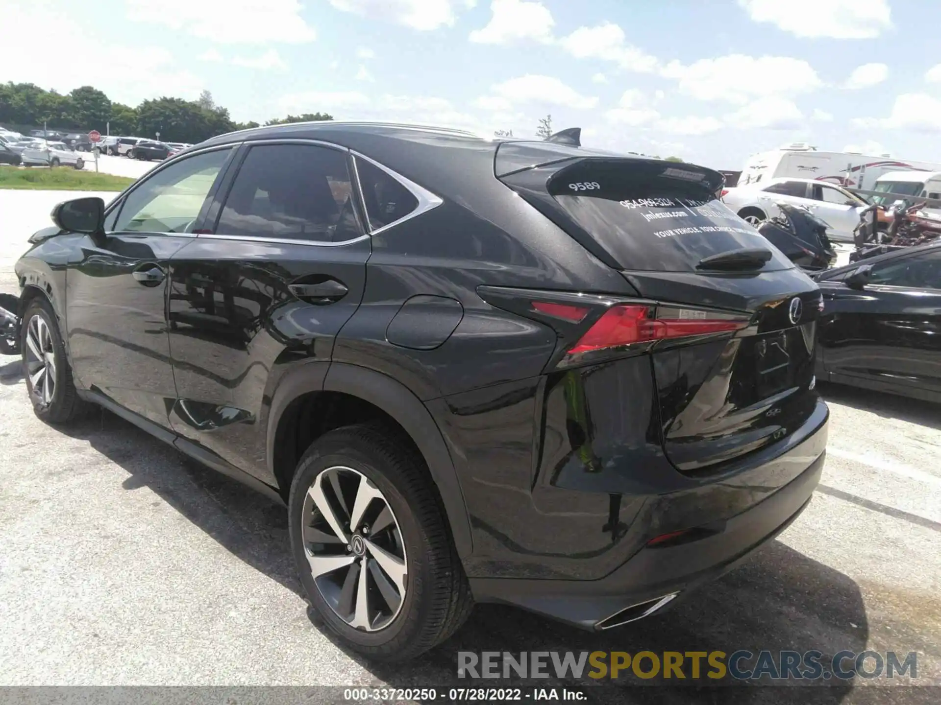 3 Photograph of a damaged car JTJGARBZ1M2197800 LEXUS NX 2021