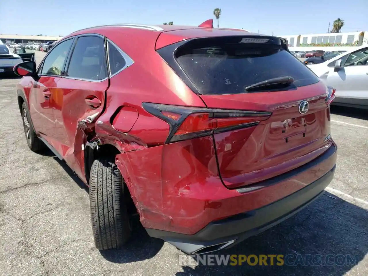 3 Photograph of a damaged car JTJGARBZ1M2199644 LEXUS NX 2021