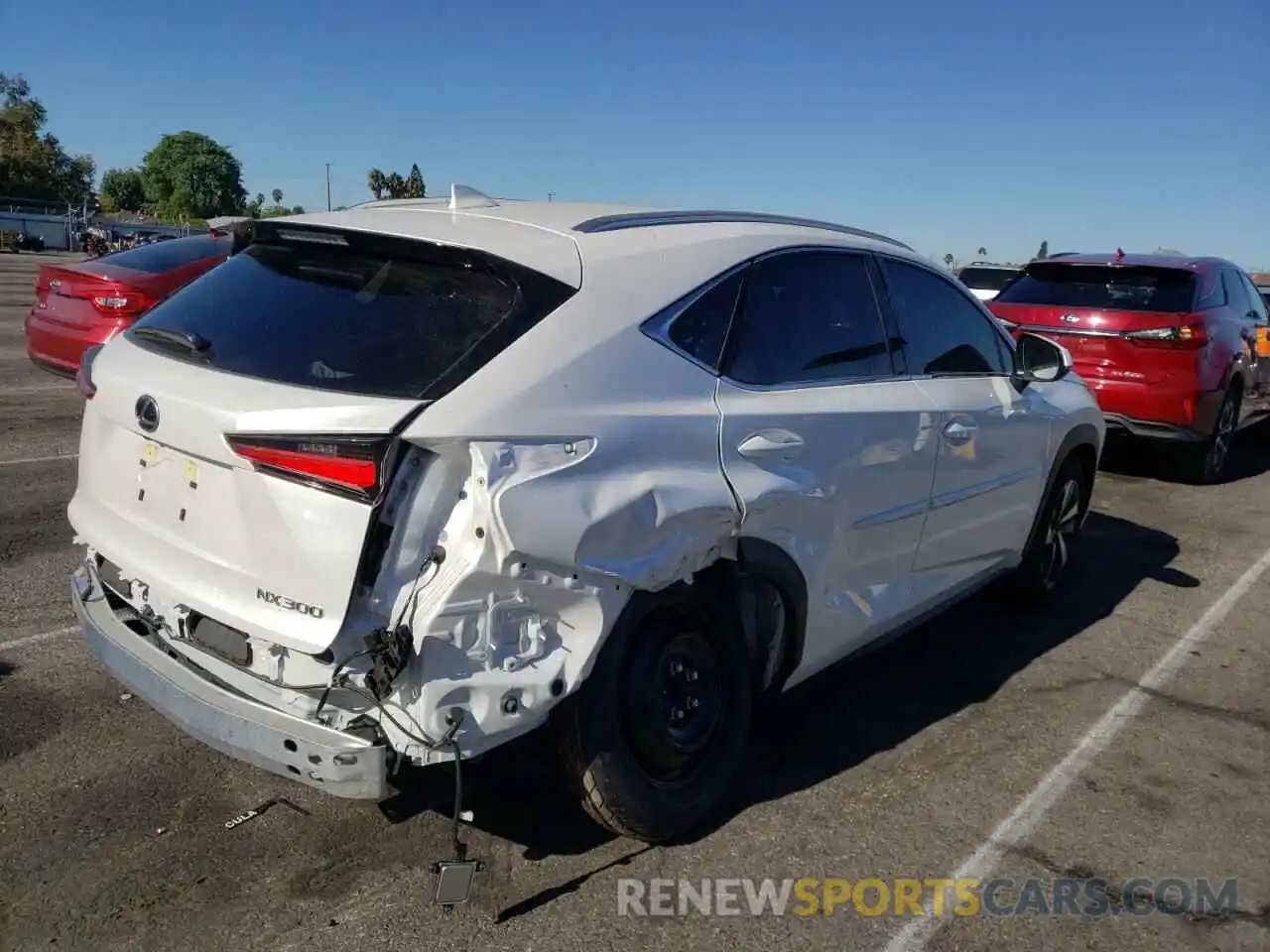 4 Photograph of a damaged car JTJGARBZ1M5027113 LEXUS NX 2021