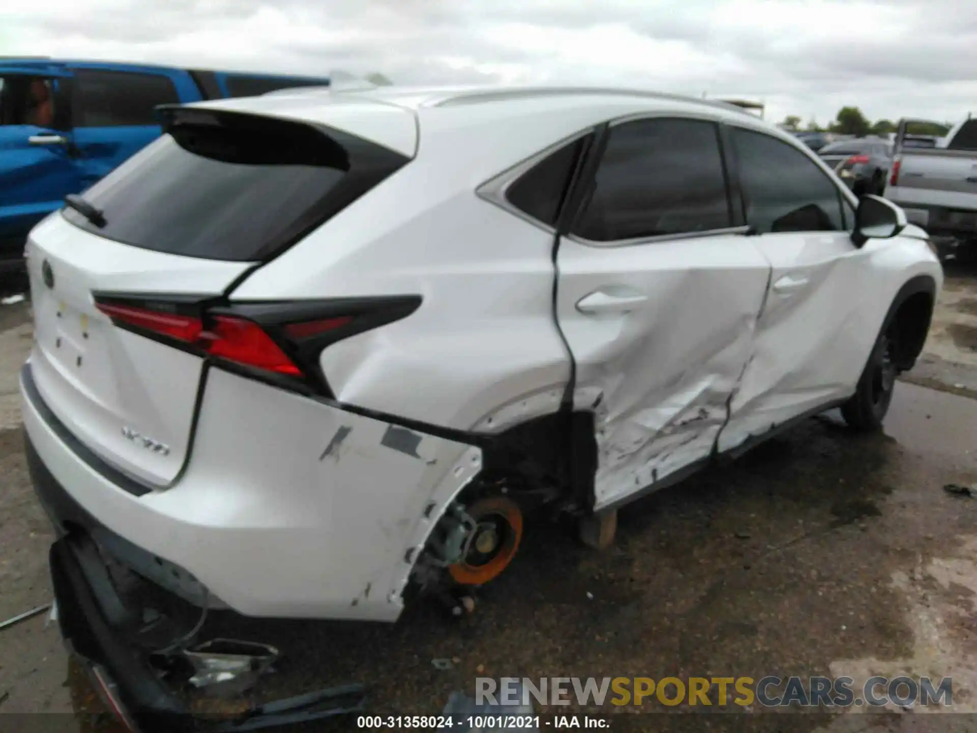 6 Photograph of a damaged car JTJGARBZ1M5030285 LEXUS NX 2021