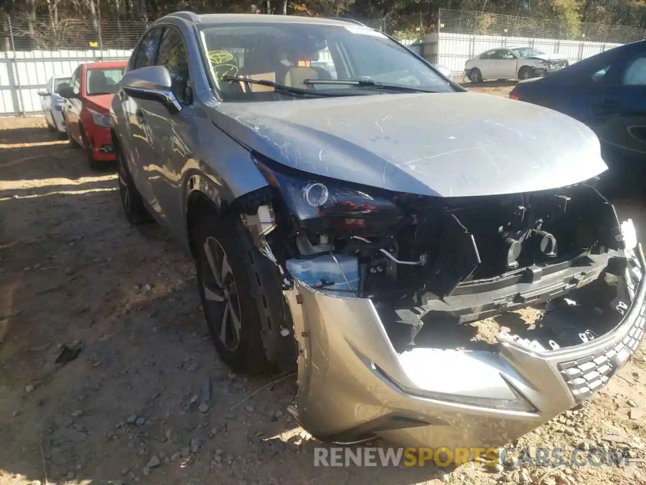 1 Photograph of a damaged car JTJGARBZ2M2181833 LEXUS NX 2021