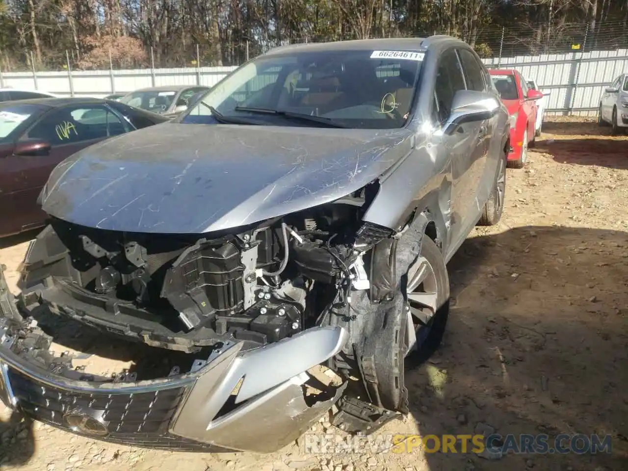 2 Photograph of a damaged car JTJGARBZ2M2181833 LEXUS NX 2021