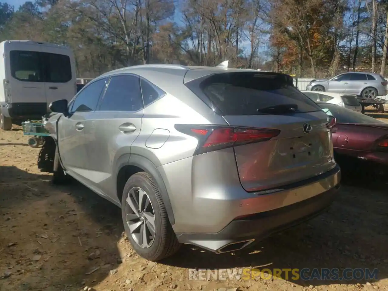 3 Photograph of a damaged car JTJGARBZ2M2181833 LEXUS NX 2021