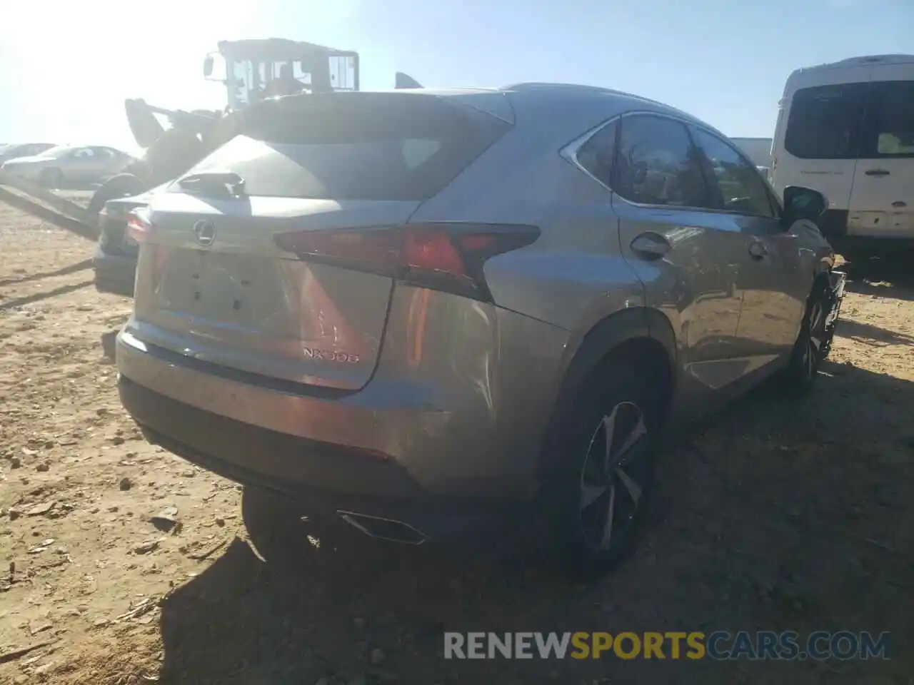 4 Photograph of a damaged car JTJGARBZ2M2181833 LEXUS NX 2021