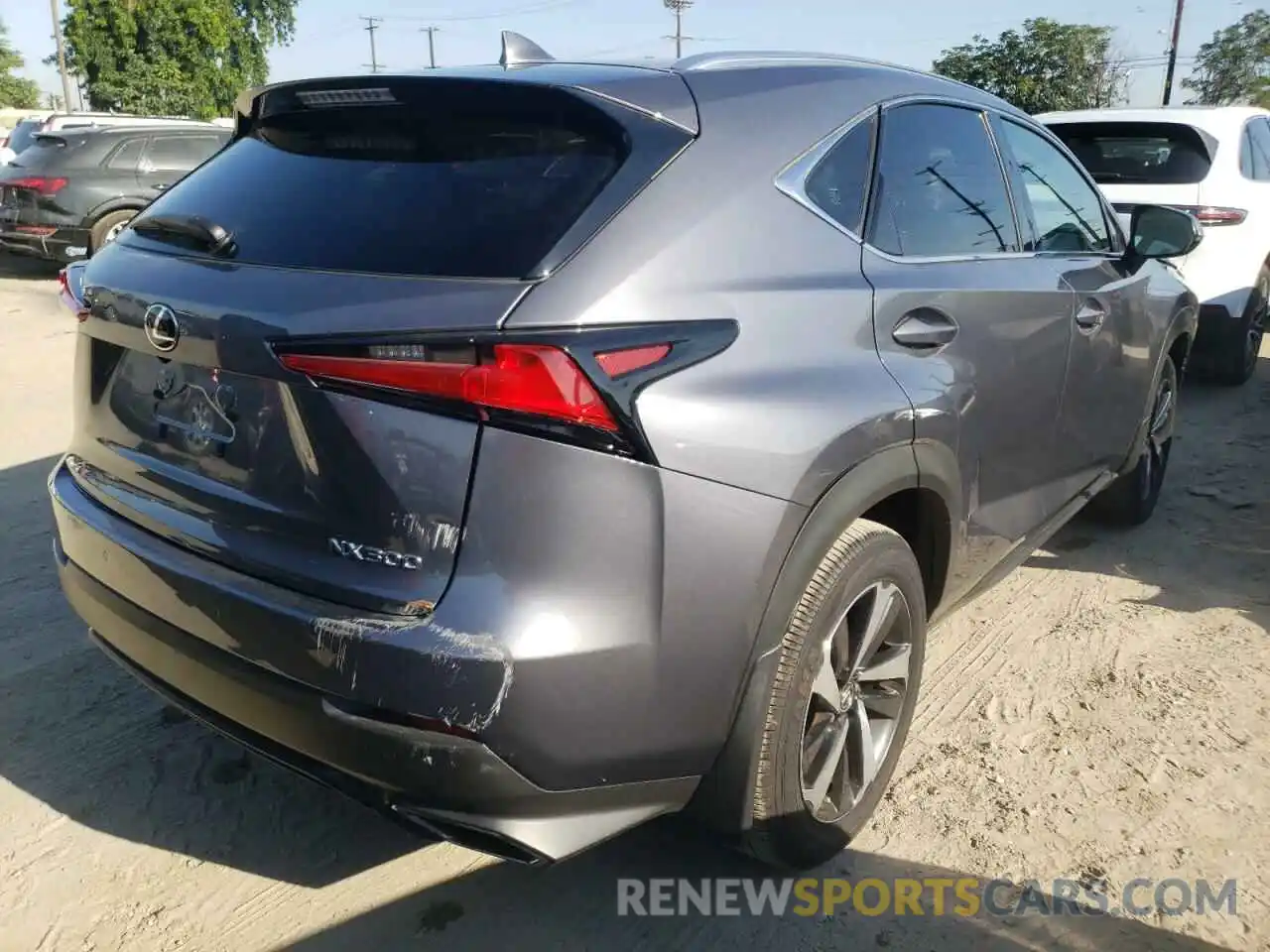 4 Photograph of a damaged car JTJGARBZ2M2186711 LEXUS NX 2021