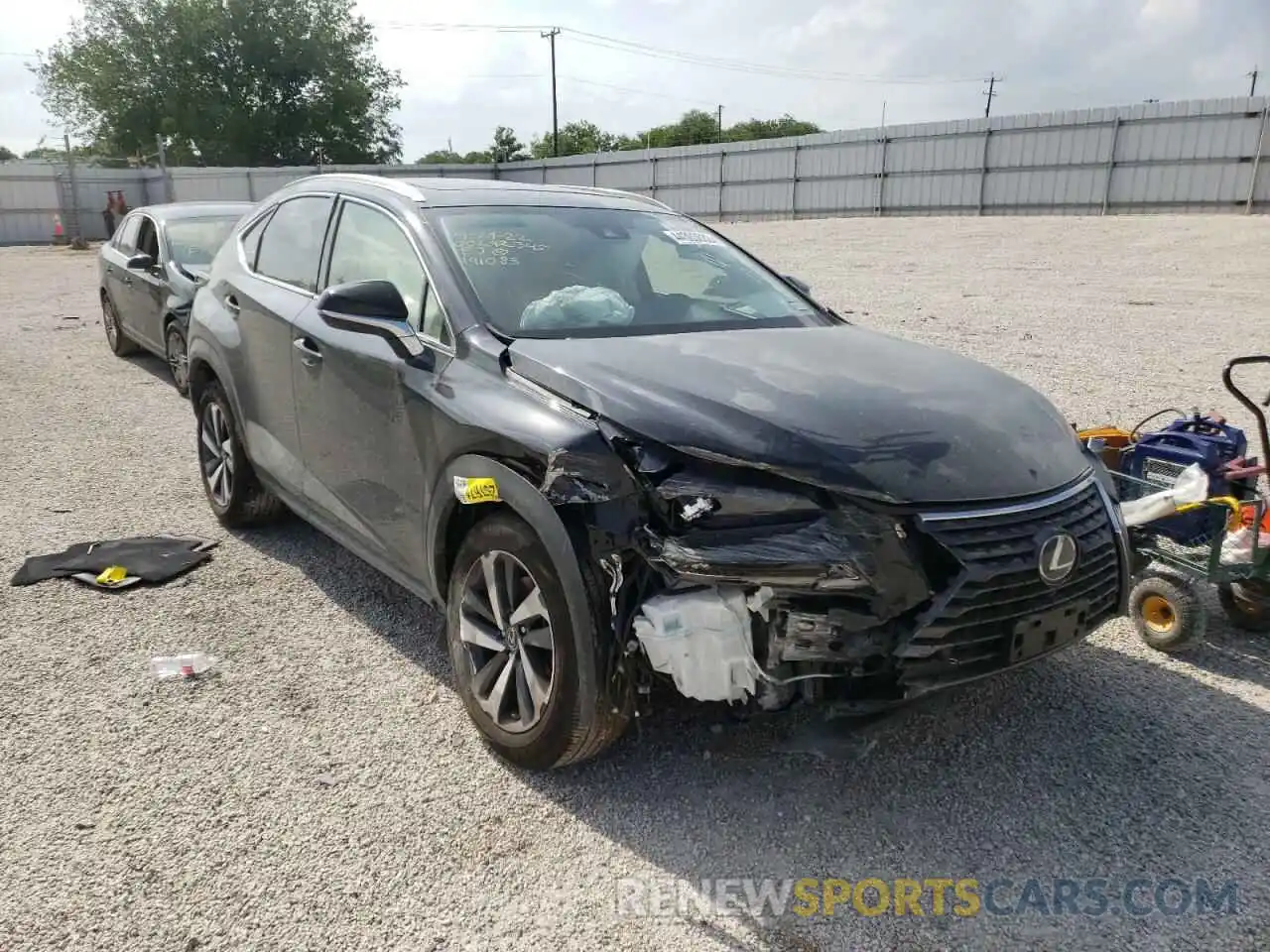 1 Photograph of a damaged car JTJGARBZ2M2191083 LEXUS NX 2021