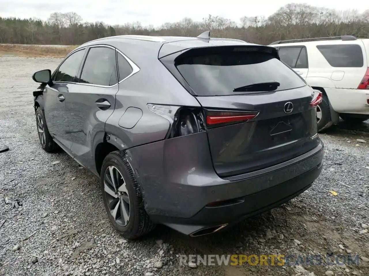 3 Photograph of a damaged car JTJGARBZ2M2197353 LEXUS NX 2021