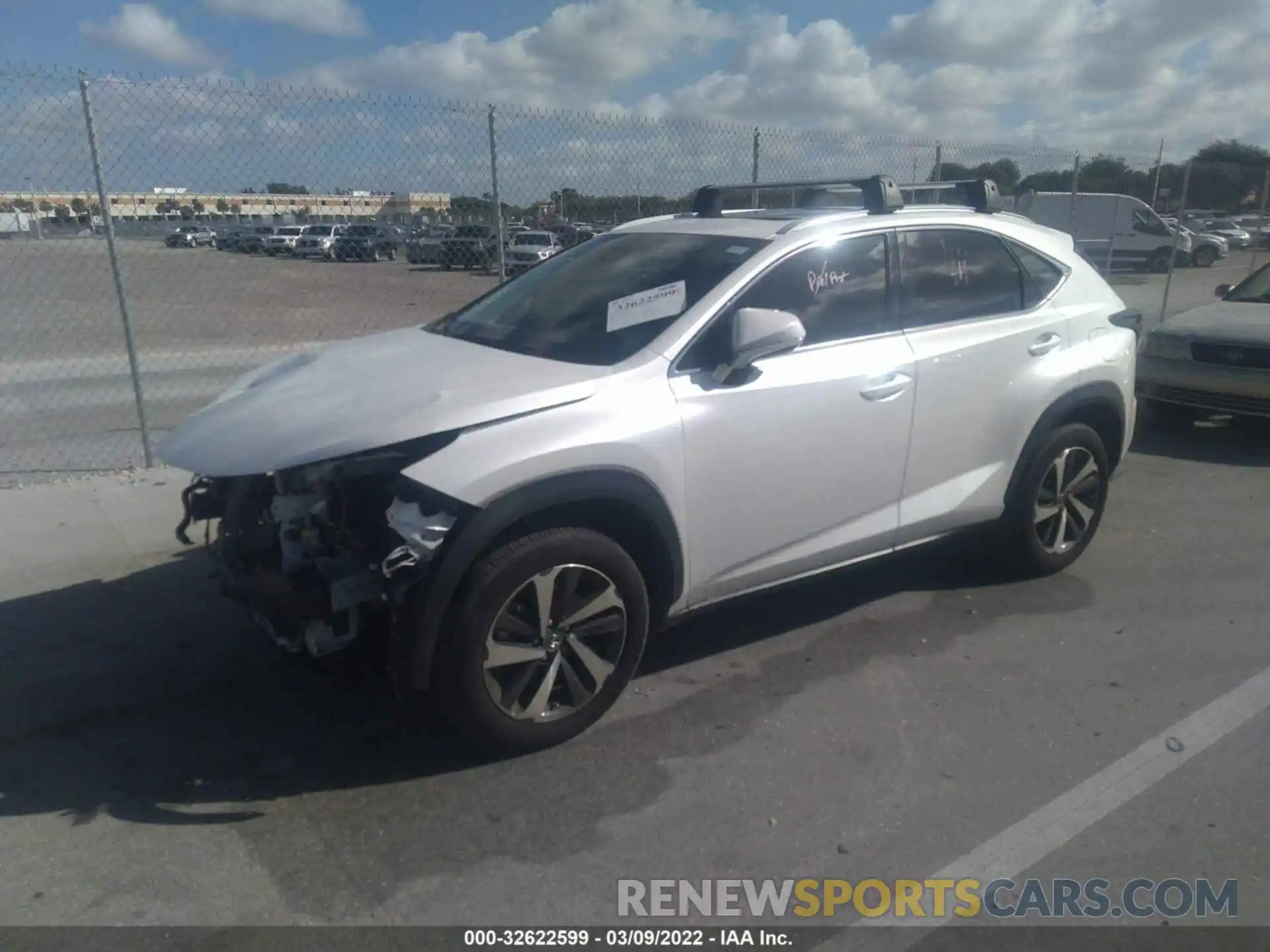 2 Photograph of a damaged car JTJGARBZ2M5020722 LEXUS NX 2021