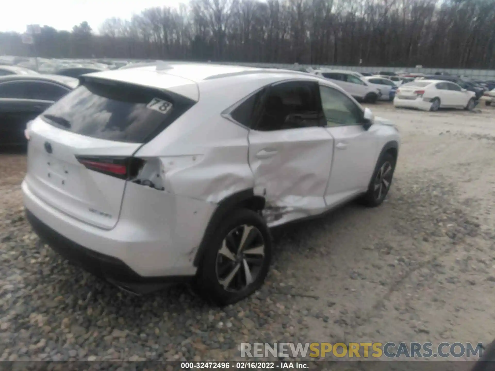 4 Фотография поврежденного автомобиля JTJGARBZ2M5022941 LEXUS NX 2021