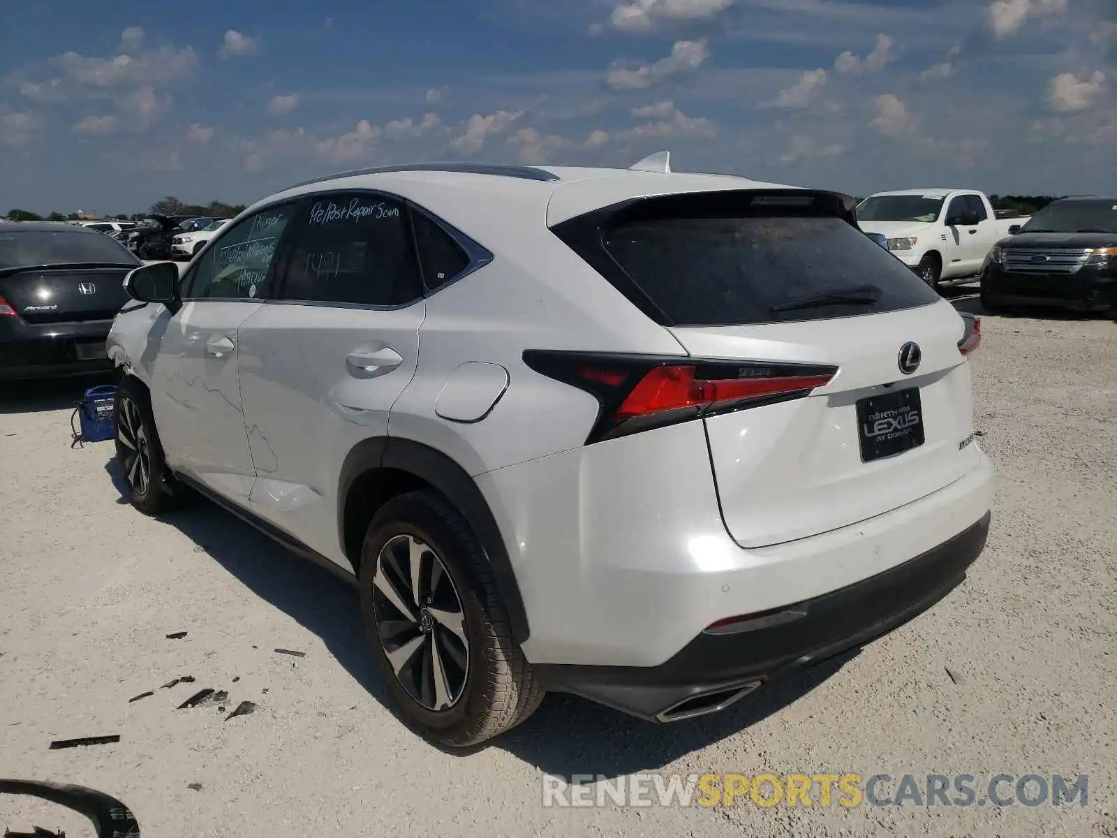 3 Photograph of a damaged car JTJGARBZ2M5023247 LEXUS NX 2021