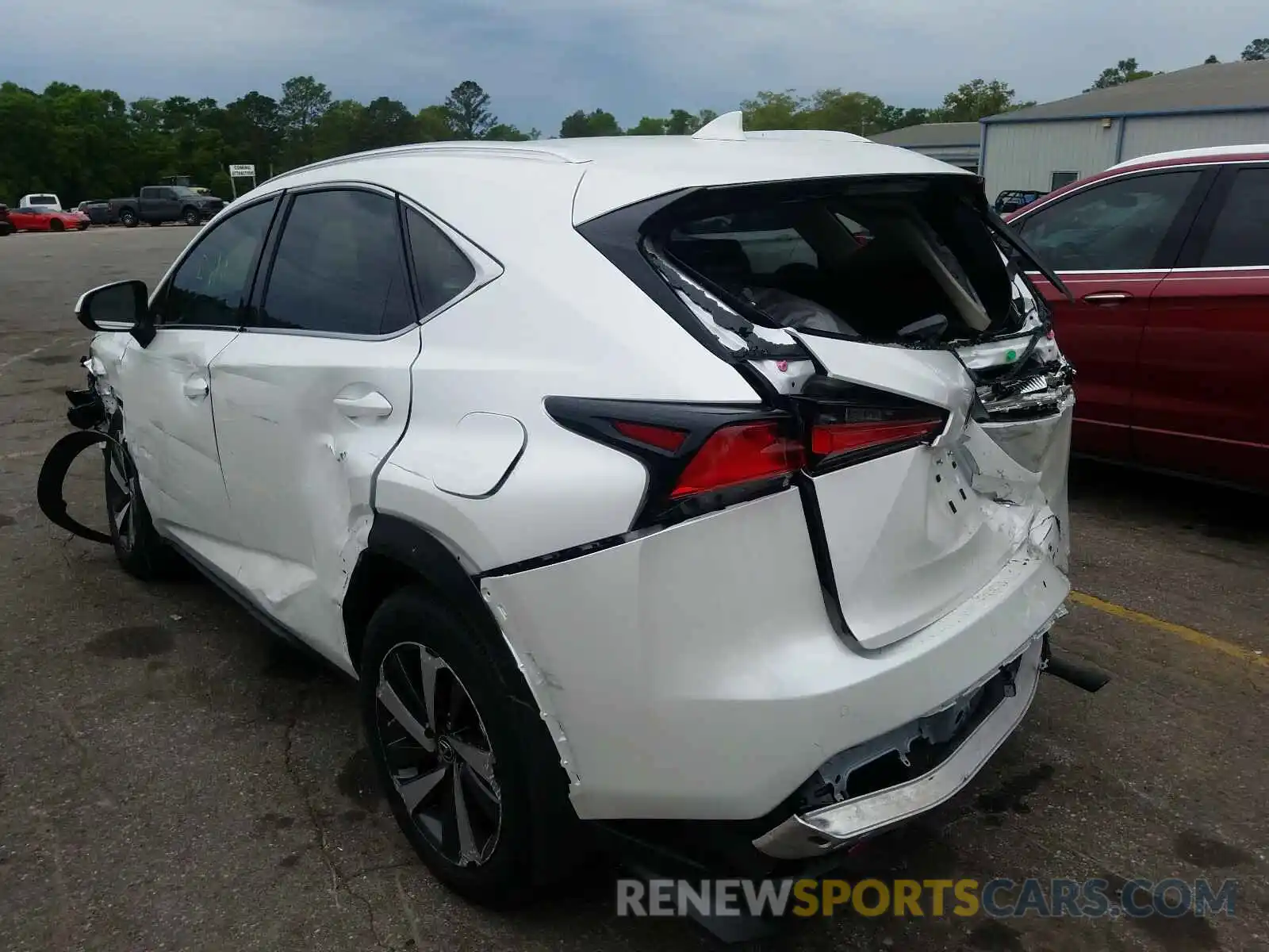 3 Photograph of a damaged car JTJGARBZ2M5024009 LEXUS NX 2021