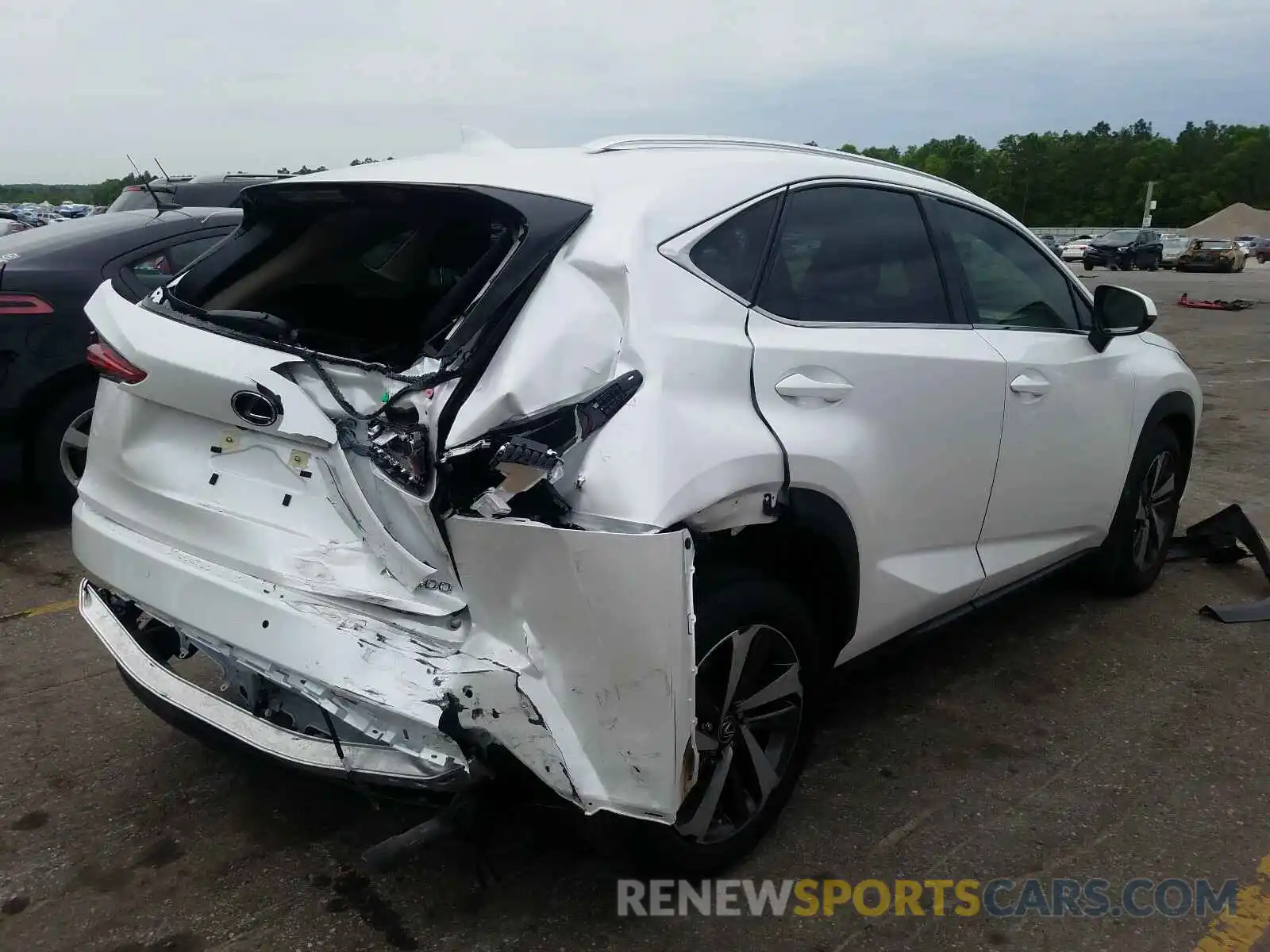 4 Photograph of a damaged car JTJGARBZ2M5024009 LEXUS NX 2021