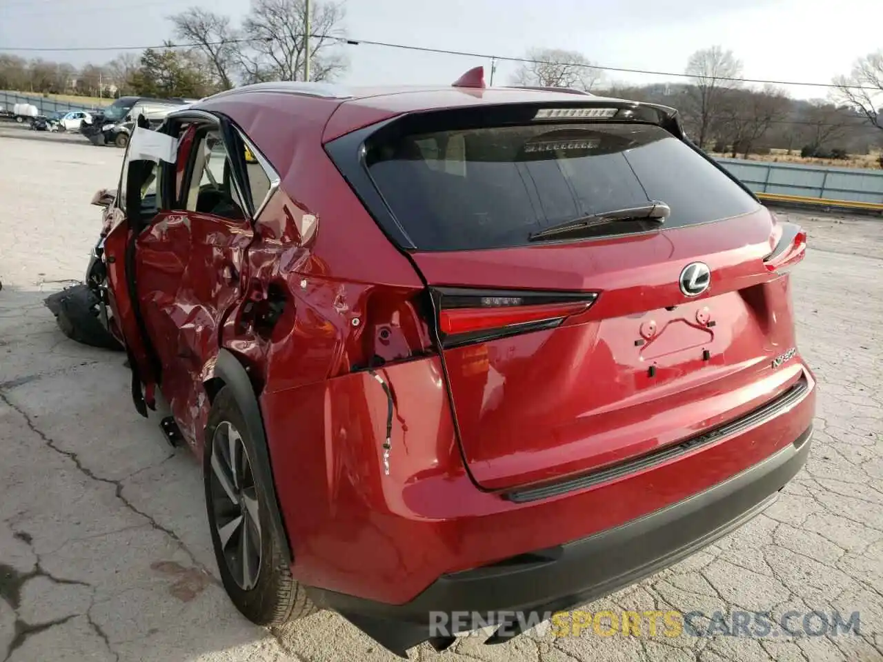 3 Photograph of a damaged car JTJGARBZ2M5031025 LEXUS NX 2021