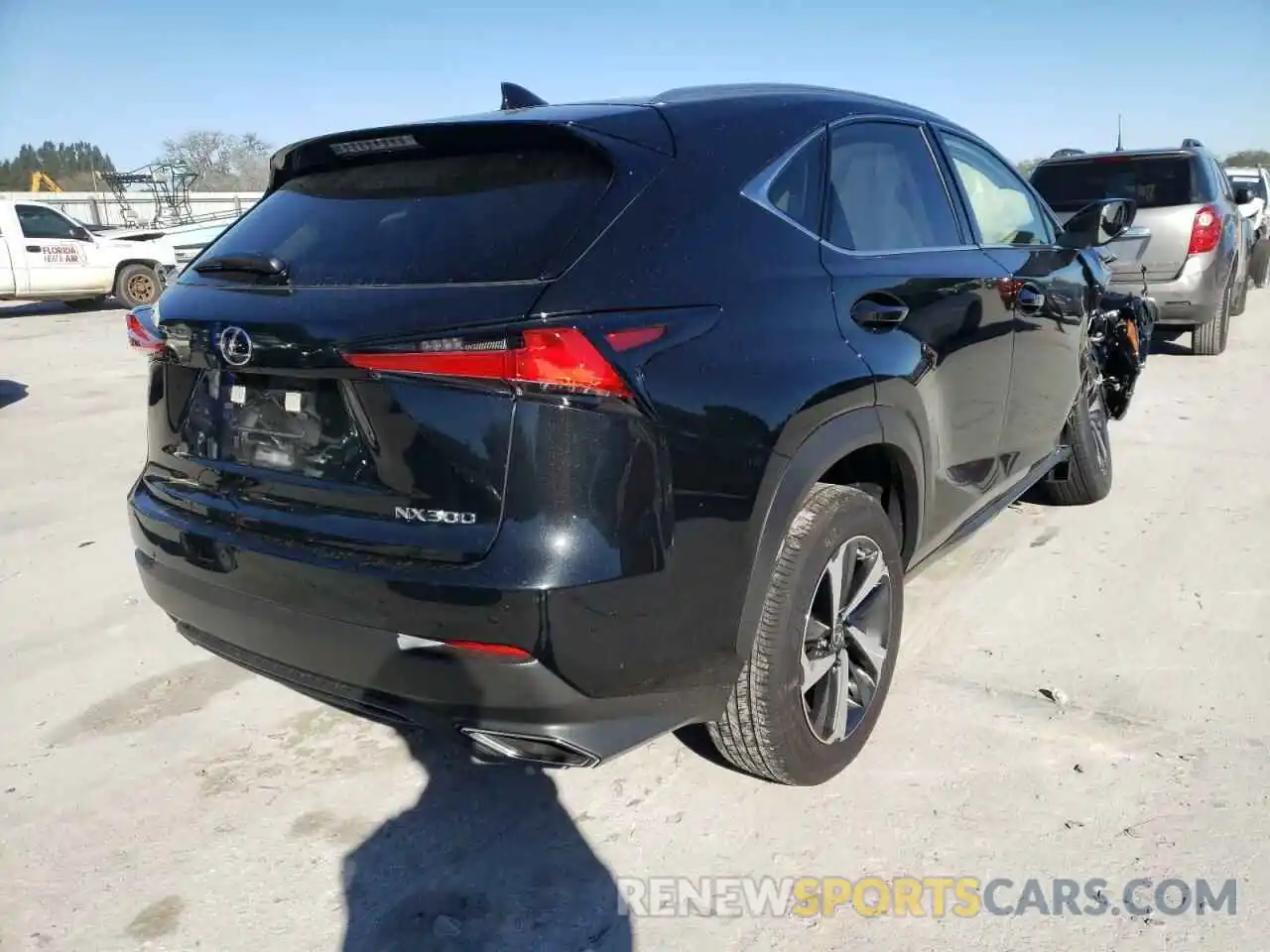 4 Фотография поврежденного автомобиля JTJGARBZ2M5033499 LEXUS NX 2021