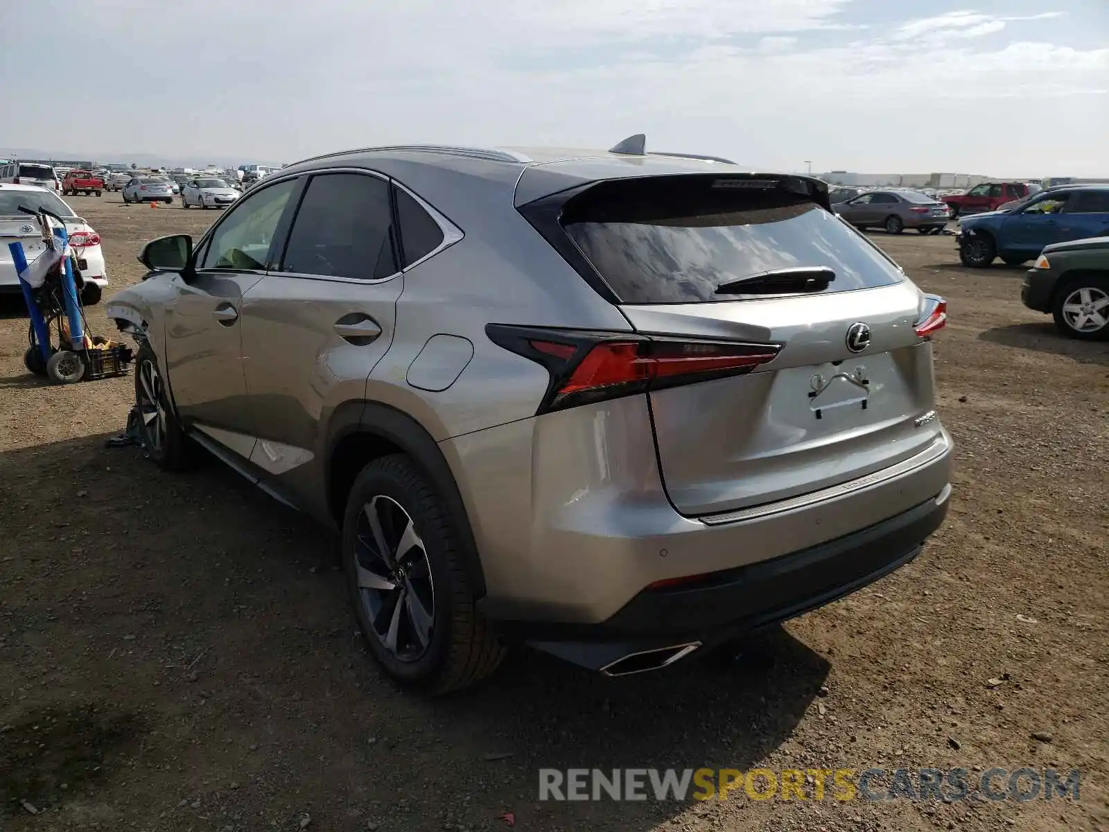 3 Photograph of a damaged car JTJGARBZ3M2180240 LEXUS NX 2021