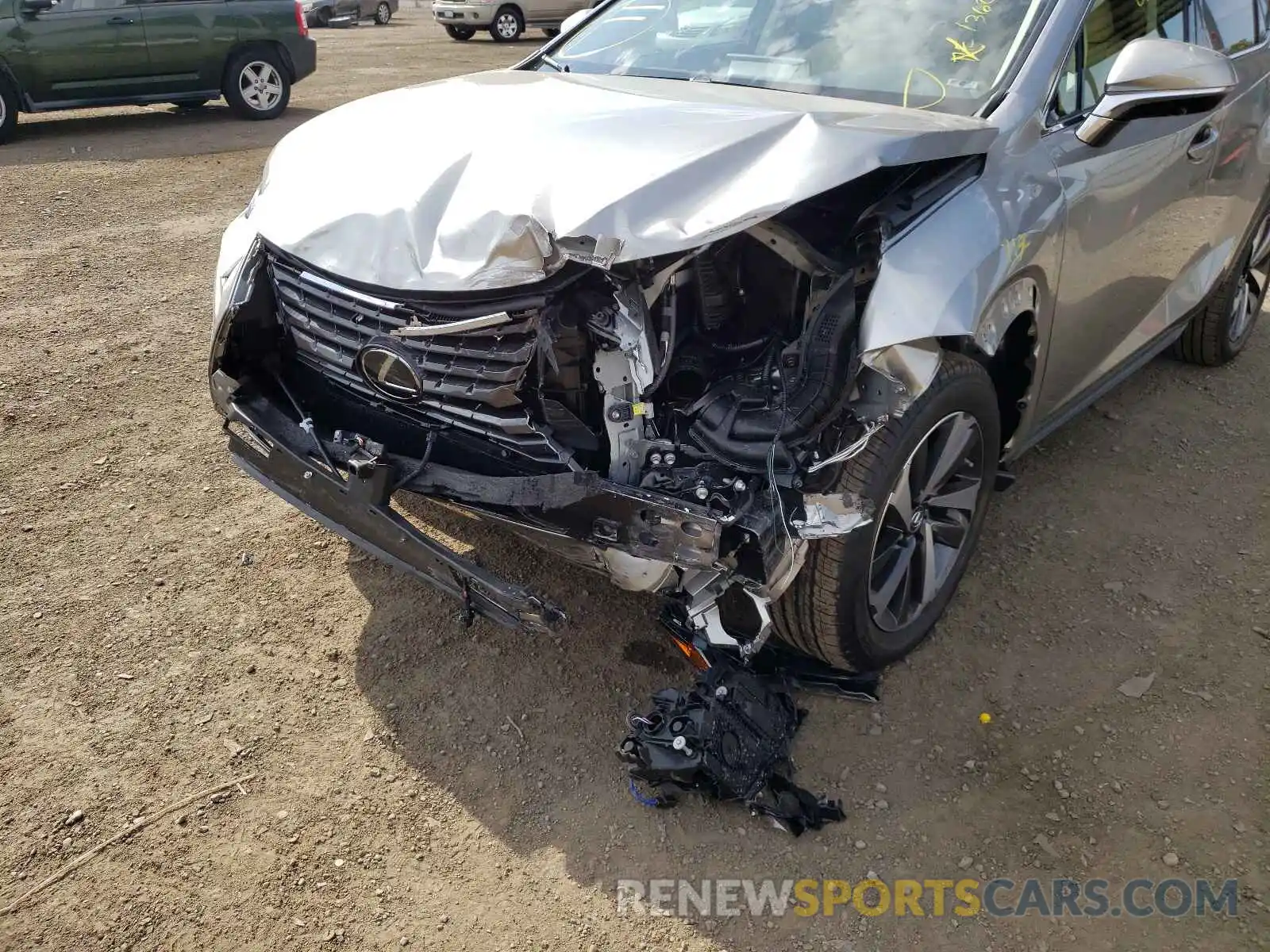 9 Photograph of a damaged car JTJGARBZ3M2180240 LEXUS NX 2021