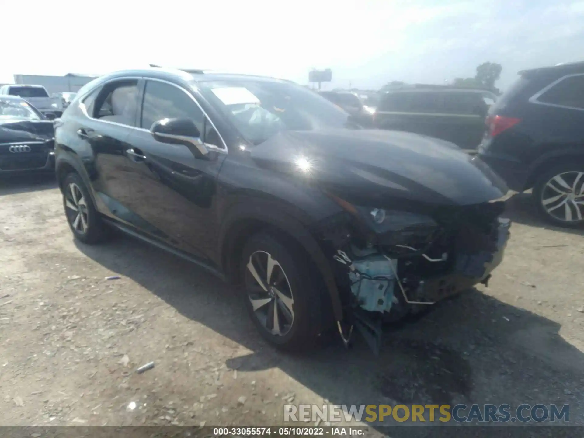 1 Photograph of a damaged car JTJGARBZ3M2185812 LEXUS NX 2021