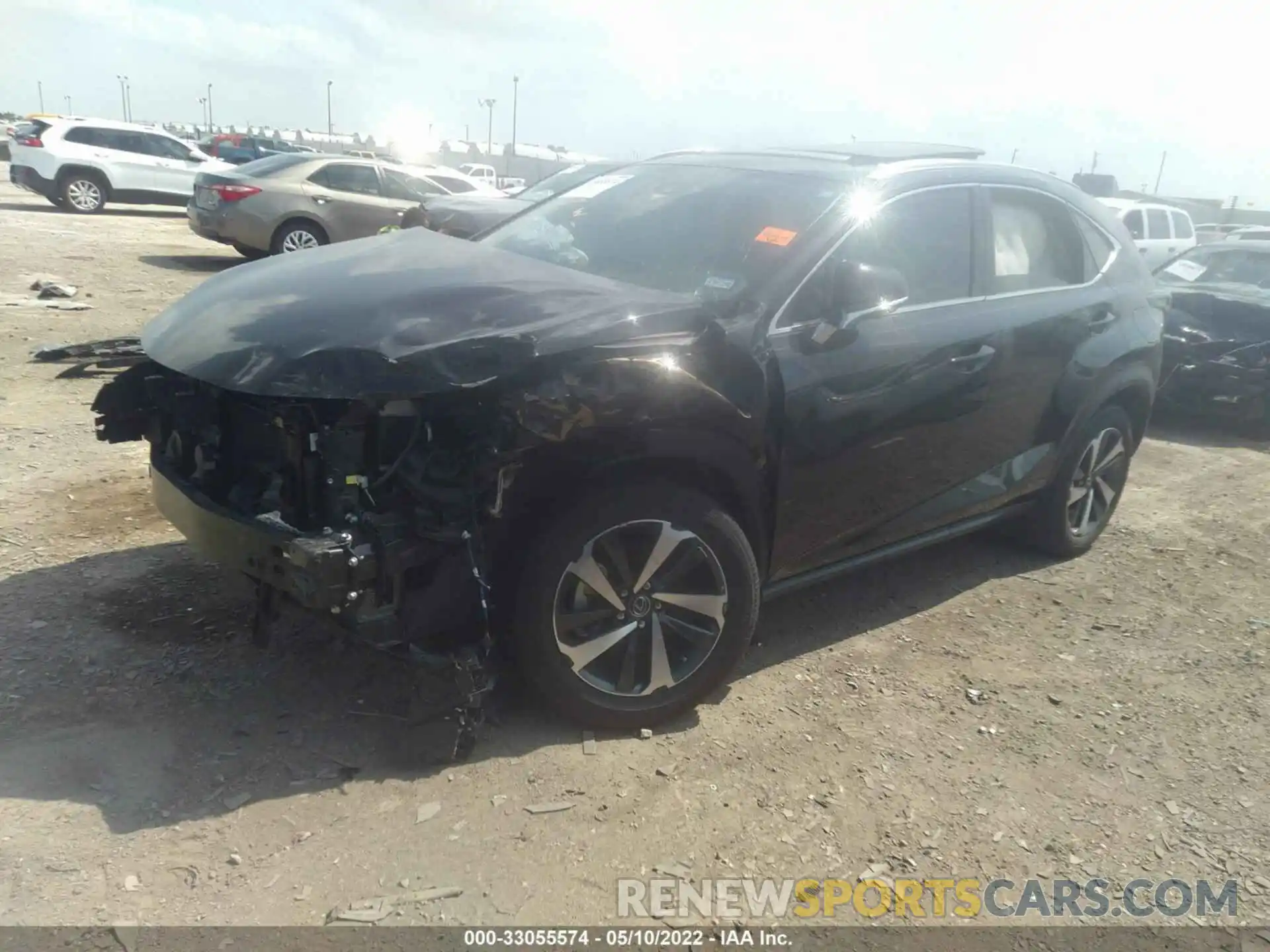 2 Photograph of a damaged car JTJGARBZ3M2185812 LEXUS NX 2021