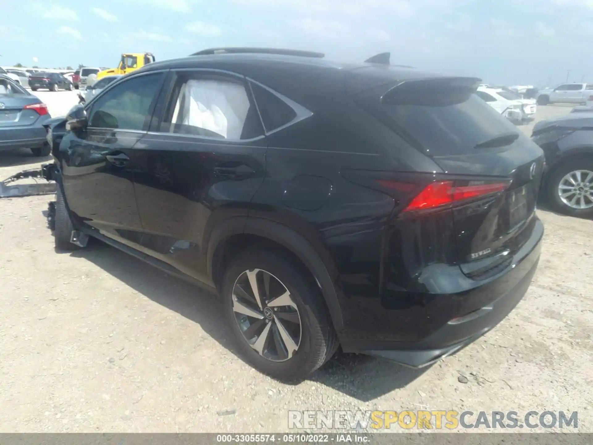 3 Фотография поврежденного автомобиля JTJGARBZ3M2185812 LEXUS NX 2021