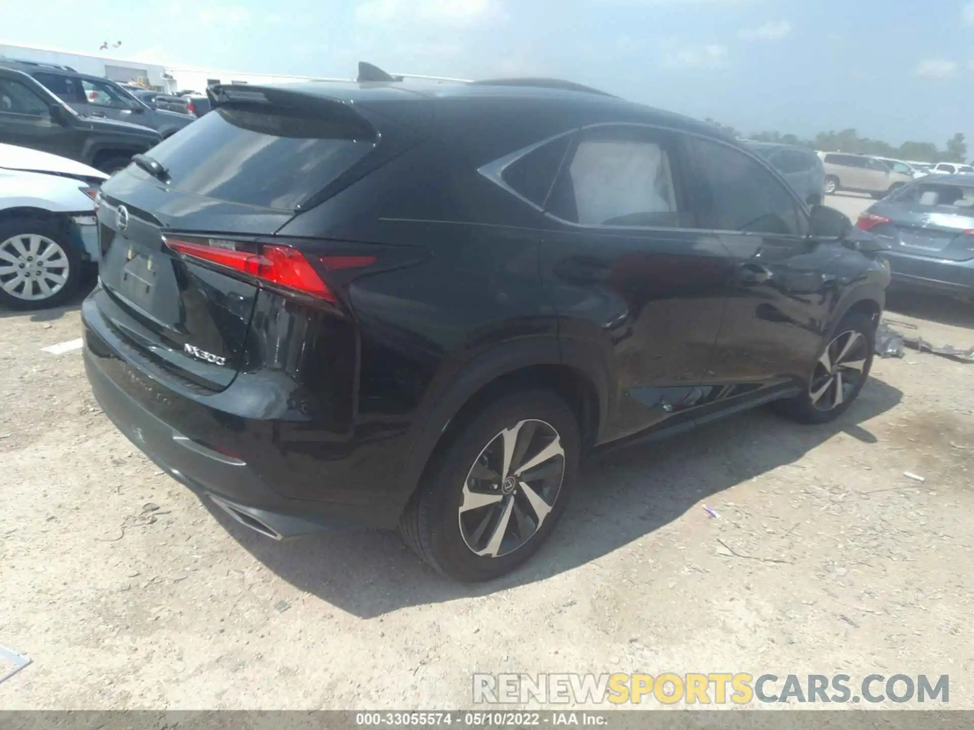 4 Фотография поврежденного автомобиля JTJGARBZ3M2185812 LEXUS NX 2021