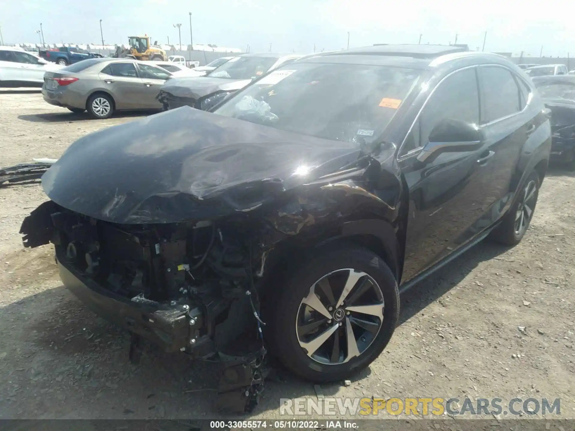 6 Фотография поврежденного автомобиля JTJGARBZ3M2185812 LEXUS NX 2021