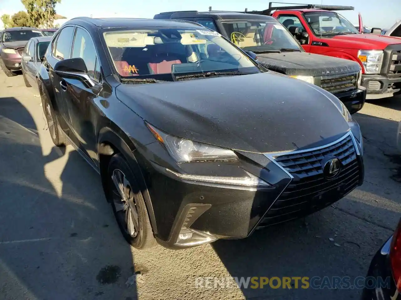 1 Photograph of a damaged car JTJGARBZ3M2192341 LEXUS NX 2021