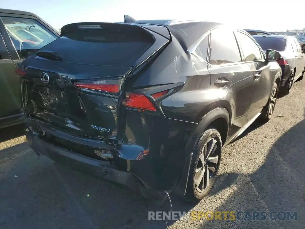 4 Photograph of a damaged car JTJGARBZ3M2192341 LEXUS NX 2021