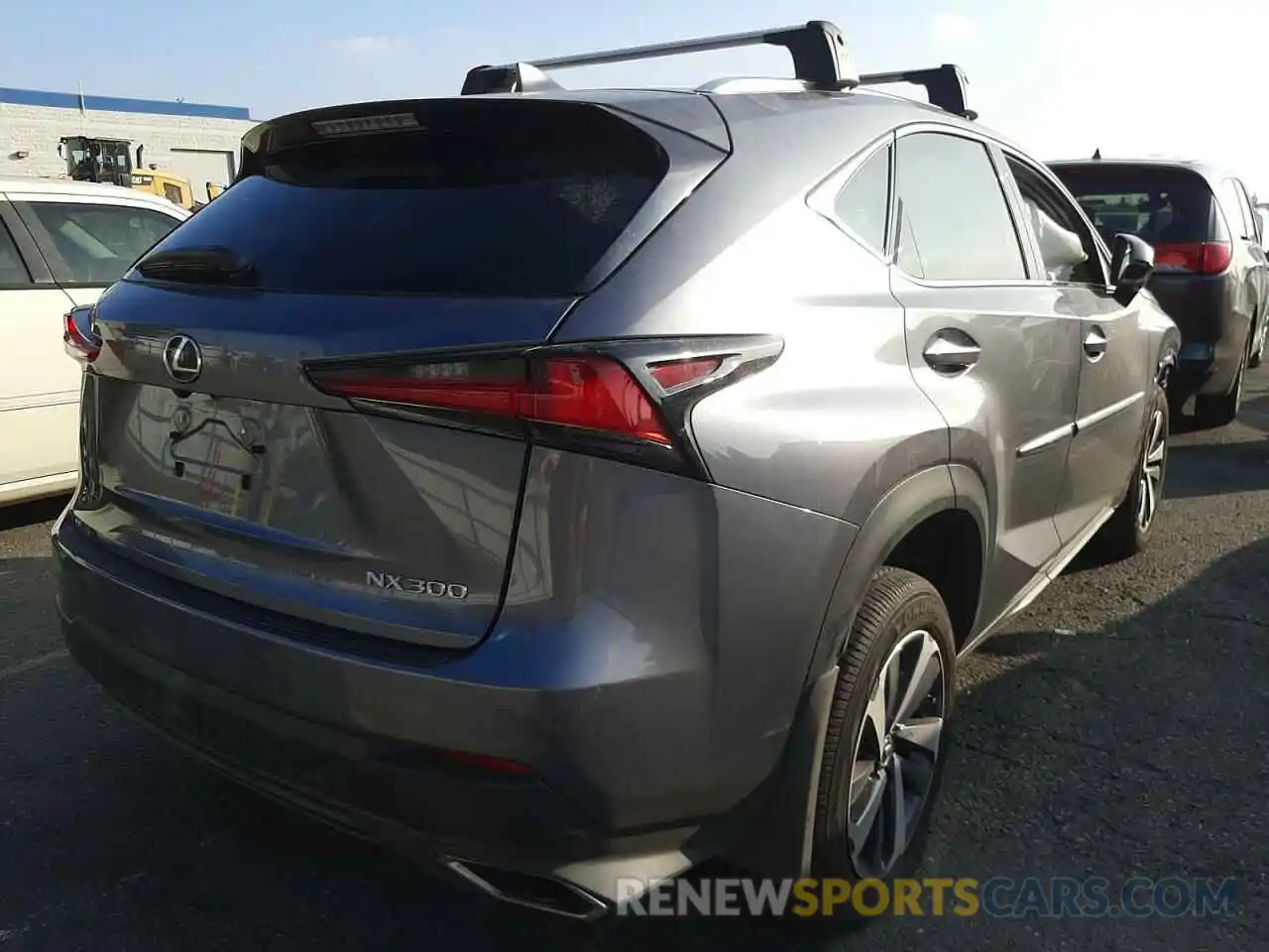 4 Photograph of a damaged car JTJGARBZ3M2199001 LEXUS NX 2021