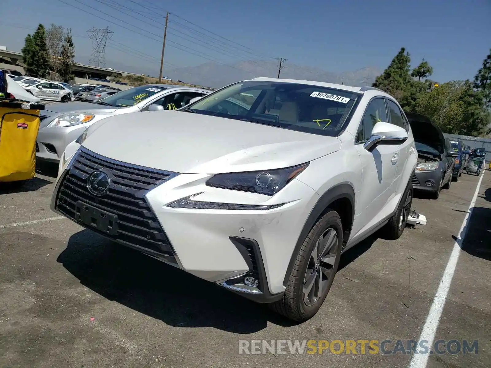 2 Фотография поврежденного автомобиля JTJGARBZ3M5027677 LEXUS NX 2021