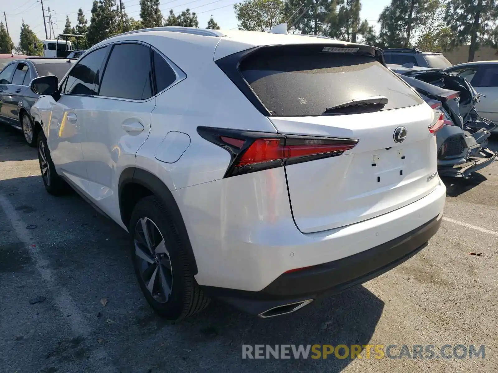 3 Фотография поврежденного автомобиля JTJGARBZ3M5028926 LEXUS NX 2021