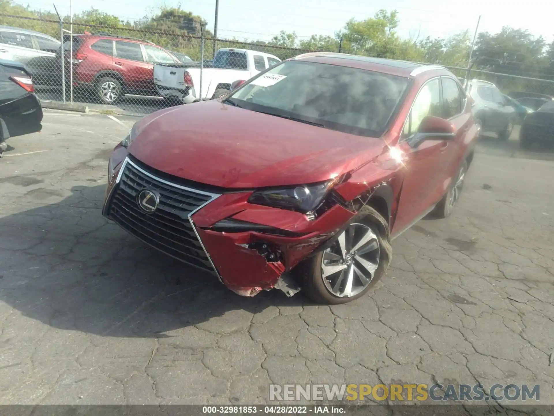 6 Photograph of a damaged car JTJGARBZ3M5030739 LEXUS NX 2021